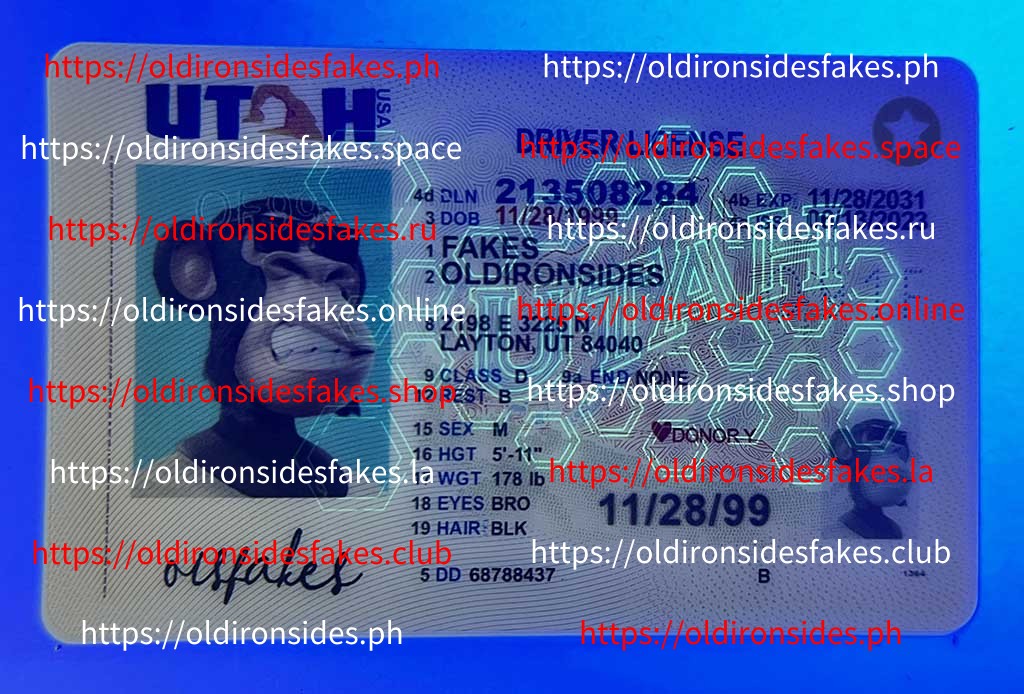 Utah Driver License(UT O21) - Image 3
