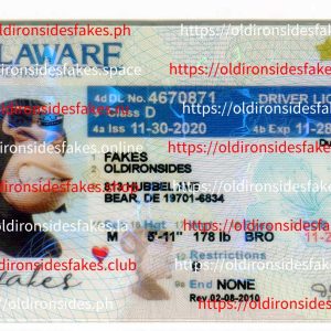 Delaware Driver License(Old DE)