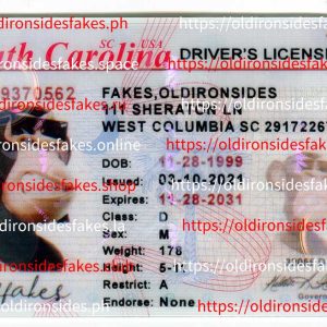 South Carolina Driver License(Old SC)