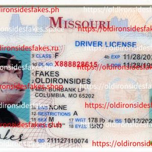 Missouri Driver License (Old MO O21)