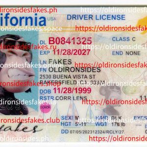 California Driver License(New CA O21)