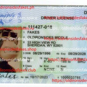 Wyoming Driver License(WY)