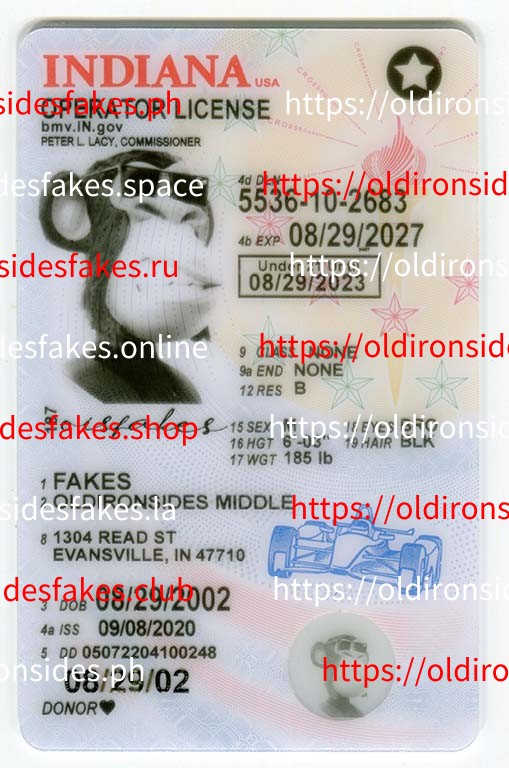 Indiana Driver License(Old IN)