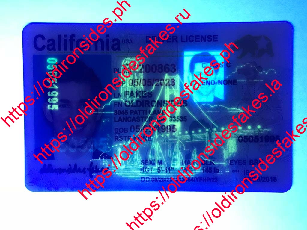 California Driver License(New CA O21) - Image 2