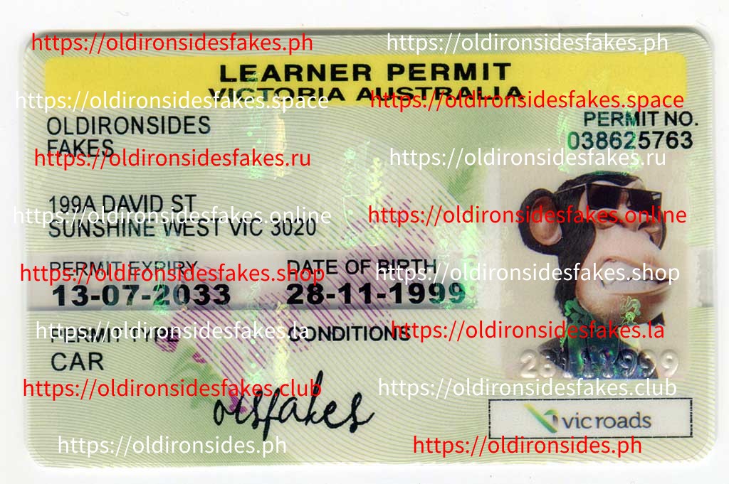 Victoria Australia Learner Permit(VIC-Y-LEARNER)